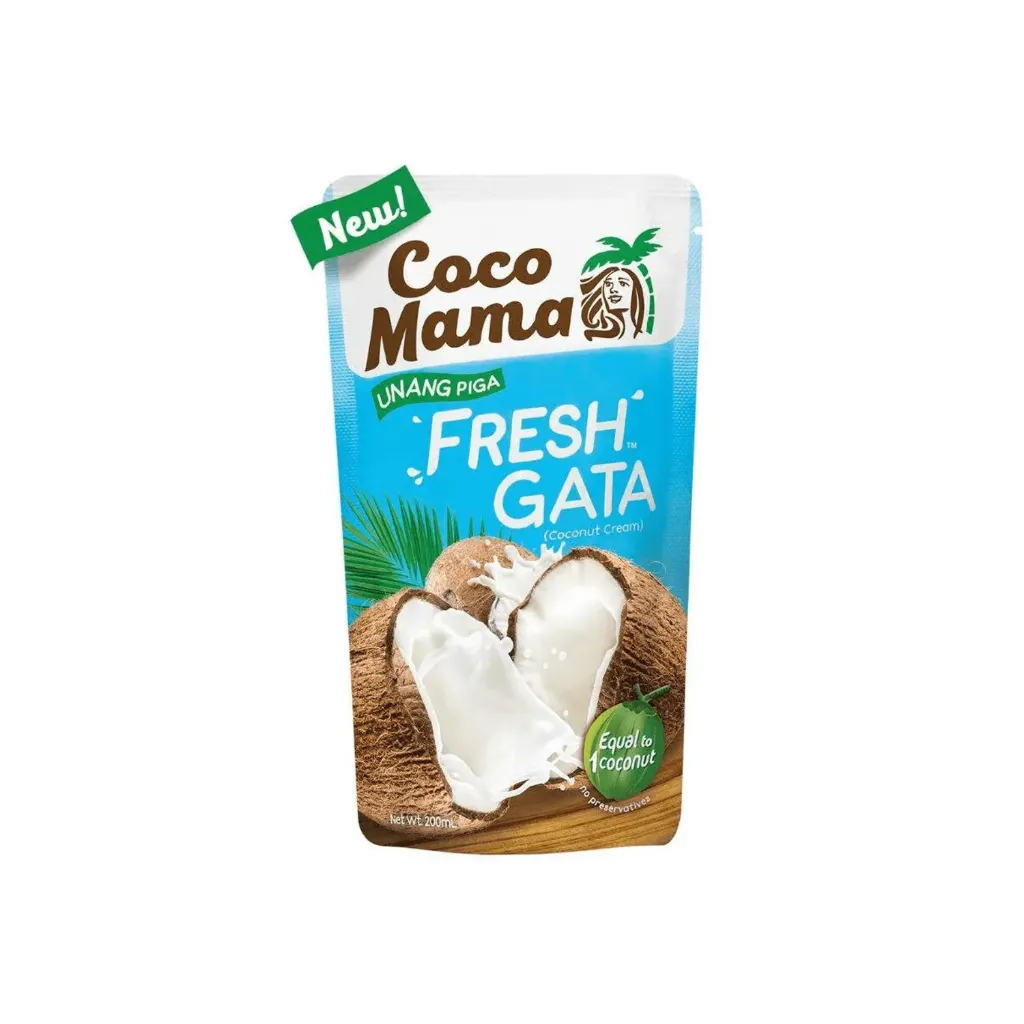 Coco Mama Fresh Gata Coconut Cream 200 milliliters