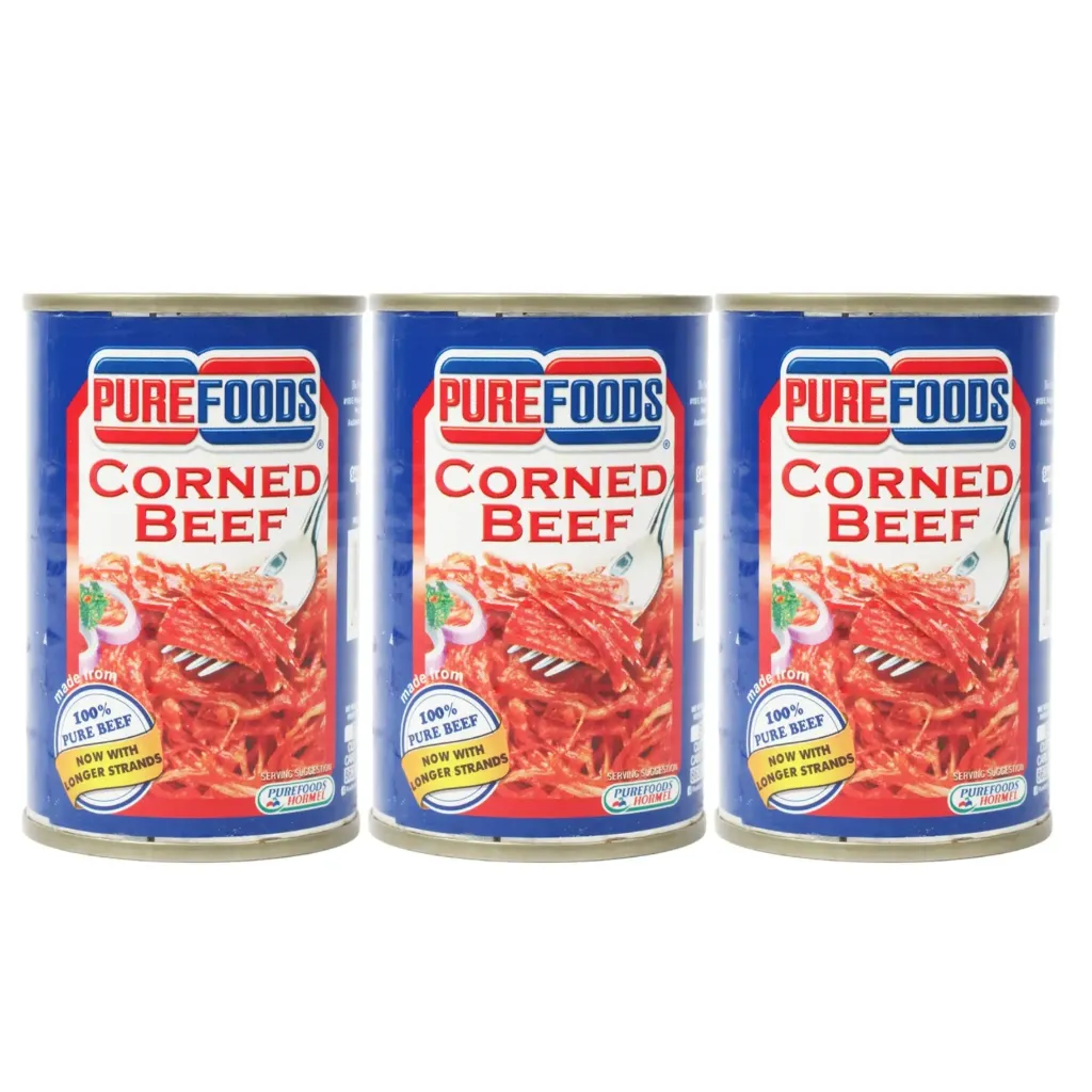 Purefoods Corned Beef Classic  3x150 grams