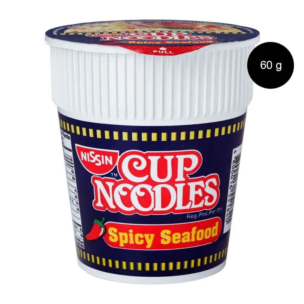 Nissin Cup Noodles Seafood Spiced 60 grams