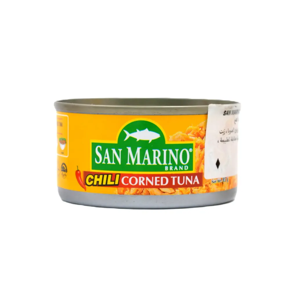 San Marino Chili Corned Tuna Easy Open Can 85 grams