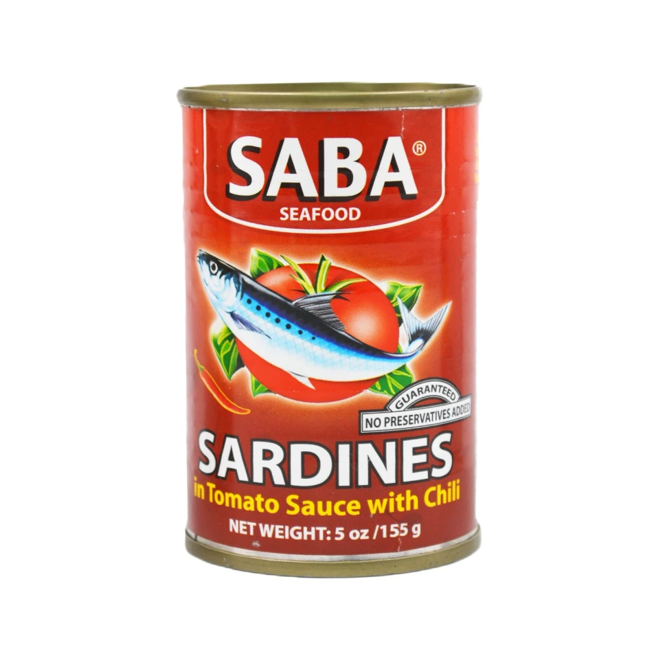Saba Sardines In Tomato Sauce With Chilli 155 grams