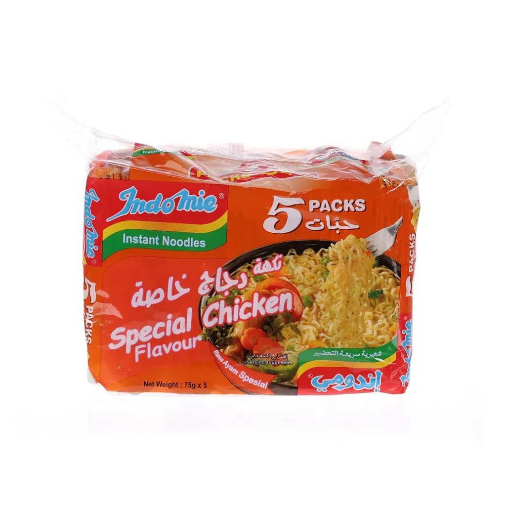 Indomie Special Chicken Noodle Packet 5 x 75 grams